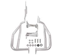 Protezione Paraurti Moto Crash Bar Motore Guard Protector Per CRF1100L Per Africa Twin 2020-2022 Protezione Dalla Caduta Moto Paraurti Protezione(Lower-Silver)