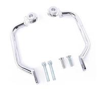 Protezione Paraurti Moto Sedile Posteriore Passeggero Lato Maniglioni Maniglia Ferroviario Per Kawasaki Per Z900RS 2018-2024 Moto Paraurti Protezione(Chrome)
