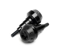 Protezione paraurti Per XSR 700 Per XSR700 2015-2023 Moto Paratelaio Crash Pad Caduta Protector Guard Protezione Del Motore Cursori Copertura Bumper Guard Blocks(Nero)