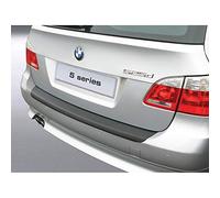 Protezione paraurti posteriore ABS compatibile con BMW Serie 5 E61 Touring 2004-2010 (escl. M sport) Nero