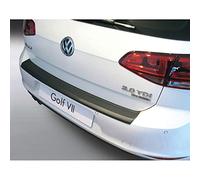 Protezione paraurti posteriore ABS compatibile con Volkswagen Golf MK VII 3/5 porte 2013-2019 Nero
