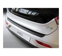 Protezione paraurti posteriore ABS compatibile con Volvo V40 5 porte 6/2012- Nero