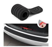 Protezione Paraurti Posteriore Auto per Ford Tourneo Courier I 2018-2023, Protettore del Bagagliaio in Gomma Carbonio Auto Protezione Paraurti Antigraffio,B-104cm×9cm