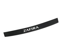 Protezione Paraurti Posteriore Auto Per Op-el Zafira, Adesivi per Bagagliaio in Fibra di Carbonio autoadesivi Protezione Soglia di Carico AntiGraffio,White
