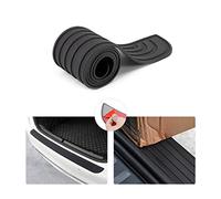 Protezione Paraurti Posteriore Auto per Renault Arkana Austral Captur Clio Espace Duster Kadjar Koleos, Protezione per Paraurti Posteriore in Gomma Antiscivolo,Bla-ck-90cm × 7cm