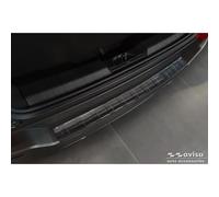 Protezione paraurti Posteriore in Acciaio Inox Nero Compatibile con Jeep Avenger + EV 2023- 'Ribs'