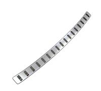 Protezione Paraurti Posteriore In Acciaio Inox Per Mercedes Per Benz GLC 2015-2022(Argento)