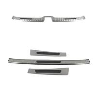 Protezione Paraurti Posteriore Per Bagagliaio Battitacco Decorazione Adesiva Per Volvo XC40 2019-2024(Sliver)