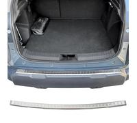 Protezione paraurti posteriore per Dacia Duster III | Dal 2024+ in acciaio inox opaco protezione per il bordo del bagagliaio di carico
