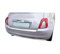 Protezione Paraurti Posteriore Per FIAT 500 500C Cabrio 2016-2020 In Acciaio Inox Opaco Protezione Per Il Bordo Bagagliaio