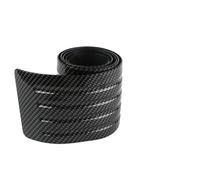Protezione Paraurti Posteriore Strisce Protezione Universali In Fibra Carbonio Per Battitacco Bagagliaio Protezione Paraurti Posteriore Modanature In Gomma Rivestimento Decorativo(Carbon Fiber 104cm)