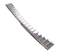 Protezione Paraurti Posteriore Valida Per MERCEDES S213 T-MODELL Classe E 2016 + Protezione Bordo Bagagliaio In Acciaio Inox Cromato