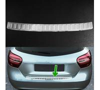 Protezione paraurti posteriore valida per Mercedes W176 Classe A | 2012-2018 in acciaio inox cromato protezione per bordo del bagagliaio di carico