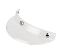 Protezione pare-soleil per casques, pare-soleil pour casques avec conception à trois clips, bouclier de casque de style vintage, vue claire, installazione facile