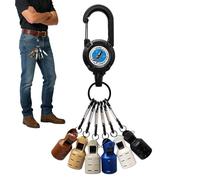 Protezione per amo esca per calamari, costruzione leggera, X1, protezione per amo calamari, set di attrezzi da, set da 6 pezzi, per pescatori, pescatori, principianti, acqua salata, acqua