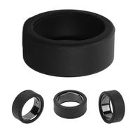 Protezione per Anello in Silicone Universale, Compatibile con Tutti i Tipi di Anelli Intelligenti (esclusi gli Anelli Uura), Copertura Dell'anello Delicata Sulla Pelle, (BLACK)