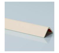 Protezione per angoli per pareti autoadesiva, Wall Corner Protection Strips PVC Self-Adhesive Corner Guard Strips, Living Room Edge Trim Strips(Wood Grain Beige,2,5 x 240 cm/1x94in)