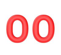 Protezione per archetto per Sony WH-1000XM6, copriauricolari in silicone antipolvere (rosso auricolare)
