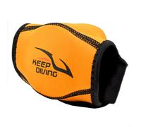 Protezione per attrezzatura subacquea in neoprene, soluzione di copertura affidabile per la sicurezza dell'attrezzatura subacquea (arancione)