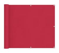 Protezione per balcone, Oxford, 90 x 700 cm, schermo per privacy, colore | Poliestere resistente ai raggi UV, motivo a strisce su un lato, idrorepellente, fissaggio ringhiera, solo esterno