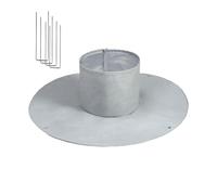 Protezione per base di palme artificiali, protezione per radici paesaggistiche, decorazione realistica per il fondo dell'albero, copertura esterna durevole, involucro per tronco resistente ai raggi UV