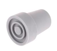 Protezione per bastone da passeggio, Protezioni for bastoni da passeggio 6 pezzi Cuscinetti for punta della stampella multicolore da 19 mm di diametro interno(Grey)