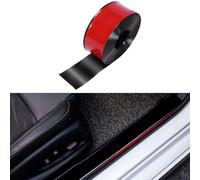 Protezione per Battitacco Auto,Protezioni per davanzali Porta Auto 5CM×3M,Autoadesive Protezione Paraurti Auto Fibra di Carbonio,Gomma Soglia Trim Autoadesive Autoadesivo