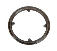 Protezione per Bici, Copertura Protettiva per Pignone Bicicletta con Copertura Protettiva per Ruota Dentata in Plastica a 4 Fori Nera