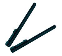 Protezione per binario di guida per sega a binario, tappi terminali in plastica stampati in 3D per proteggere le schegge dalla pelatura, compatibile con guide in alluminio, attrito adatto per una