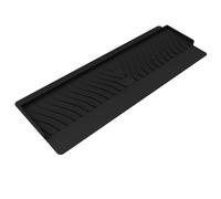 Protezione per bordi del , tappetino in silicone da 50 cm, robusto assorbimento per lavelli da cucina, copertura antigraffio per lavelli in stile fattoria, protezione in silicone nero