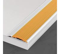 Protezione per bordi di scale, Strisce protettive for bordi for scale in alluminio multicolore 1-1,5 m(Yellow,L1.4m(4.6FT))