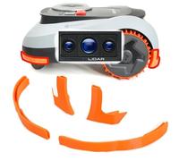 Protezione per bordi per Segway Navimow i2 LiDAR (i208, i215 e i220), protezione per robot tosaerba, arancione