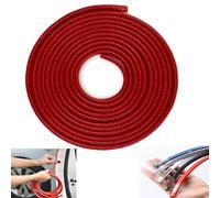 Protezione per Bordo portiera Auto FaJoek 5M Guarnizione Auto Portiera, Guarnizione Porta Auto Gomma, Striscia Protezione Porta Auto,Paraspigoli Anti-perdite, Auto Strisce di Protezione (Rosso)