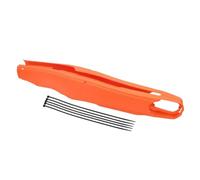 Protezione per braccio oscillante per forcellone per moto, 1 pezzo, compatibile con parti di motociclette automobilistiche MC125 MC250 MC350F MC450F XC SX SXF XCF TE FE TX TC FC(Orange)