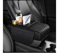 Protezione per Bracciolo Auto per Nissan Fuga 2005-2008, Impermeabile Consolle Centrale Pad Protettivo Bracciolo,Black