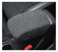 Protezione per bracciolo Automatico per VW T-ROC Troc 2019-2023 Cuscino di Supporto per bracciolo (Filo Nero Scamosciato)