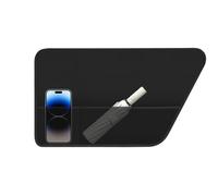 Protezione per cani per porta auto, copertura impermeabile per animali domestici sulle porte 'auto | barriera antisporco con tasca a rete per auto, camion, campeggio, viaggio su strada