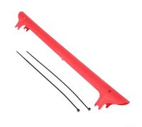 Protezione per catena del telaio della bici per MTB e bici da strada, striscia di protezione per forcella posteriore riutilizzabile, colore rosso (rosso)