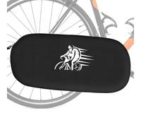 Protezione per catena della bicicletta - Custodia durevole per bicicletta da esterni, con logo riflettente, chiusura lampo per una maggiore sicurezza, tessuto resistente con design semplice per bici