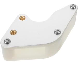 Protezione per catena per moto, colore argento, protezione per catena fuoristrada con piastra tenditore, copertura compatibile con frizione per mini bici da trail riding e motocross, comoda