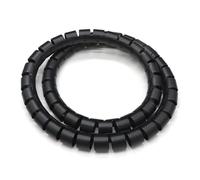 Protezione per cavi a spirale Manicotto protettivo for avvolgicavo a spirale multicolore 25-30 mm 1-10 metri(Black,ID 30mm 3 Meter)