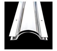 Protezione per Cavi da Pavimento, 2 4 6 8 10 pezzi Nascondicavo for cavi/Protezione for canaline portacavi, for computer da ufficio sotto le linee della scrivania(Silver 6 Pack,Width 28MM (1 1/9IN))