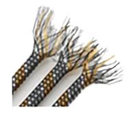 Protezione per cavi Tubo protettivo per cavi, Guaine for la gestione dei cavi 4 mm 8 mm 12 mm 1 metro 5 metri 10 metri multicolore(Orange White Grey,4MM-10 METERS)