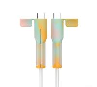 Protezione per cavi USB C in silicone per proteggere i cavi di ricarica dai danni con una facile installazione e portabilità (mimetico)