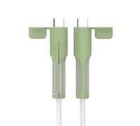 Protezione per cavi USB C in silicone per proteggere i cavi di ricarica dai danni con una facile installazione e portabilità (verde matcha)