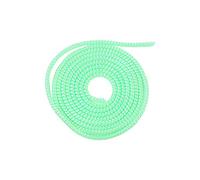 Protezione per cavi USB per telefoni cellulari, protezione per cavi a spirale, custodia per cavo dati e caricabatterie, salva cavo cuffie (verde laser)