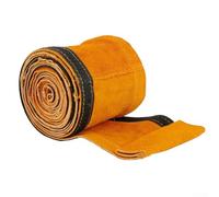 Protezione per cavo per torcia TIG, resistente custodia in pelle bovina a due strati, copertura per tubo di saldatura da 3 m, per torcia al plasma MIG, usura e