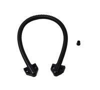 Protezione Per Cavo Porta 10 pezzi di protezione for cavi controllo accessi con anello anti-pizzicamento for porte e finestre, montaggio esposto(Black)