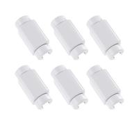 Protezione per cavo telefonico bianco con chiusura a pressione, B | Copertura antistrappo in PVC per Tipo-C, linee dati, custodia organizer