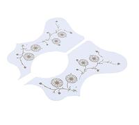 Protezione per chitarra, protezione per chitarra di ricambio Piastra per battipenna in plastica Set battipenna per chitarra Accessorio per protezione per battipenna per chitarra acustica(bianco)